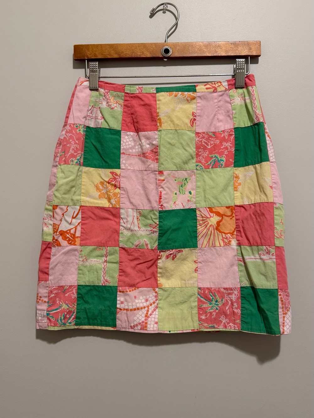 Vintage Lilly Pulitzer Patchwork Skirt